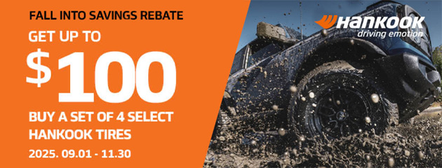 Hankook - Fall Into Savings Rebate